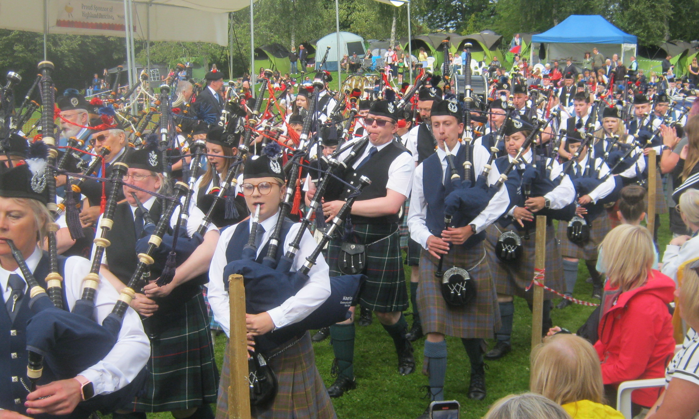 To travel around the Scottish HIghland Games Circuit