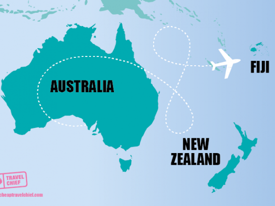 Map Of Australia New Zealand Fiji 