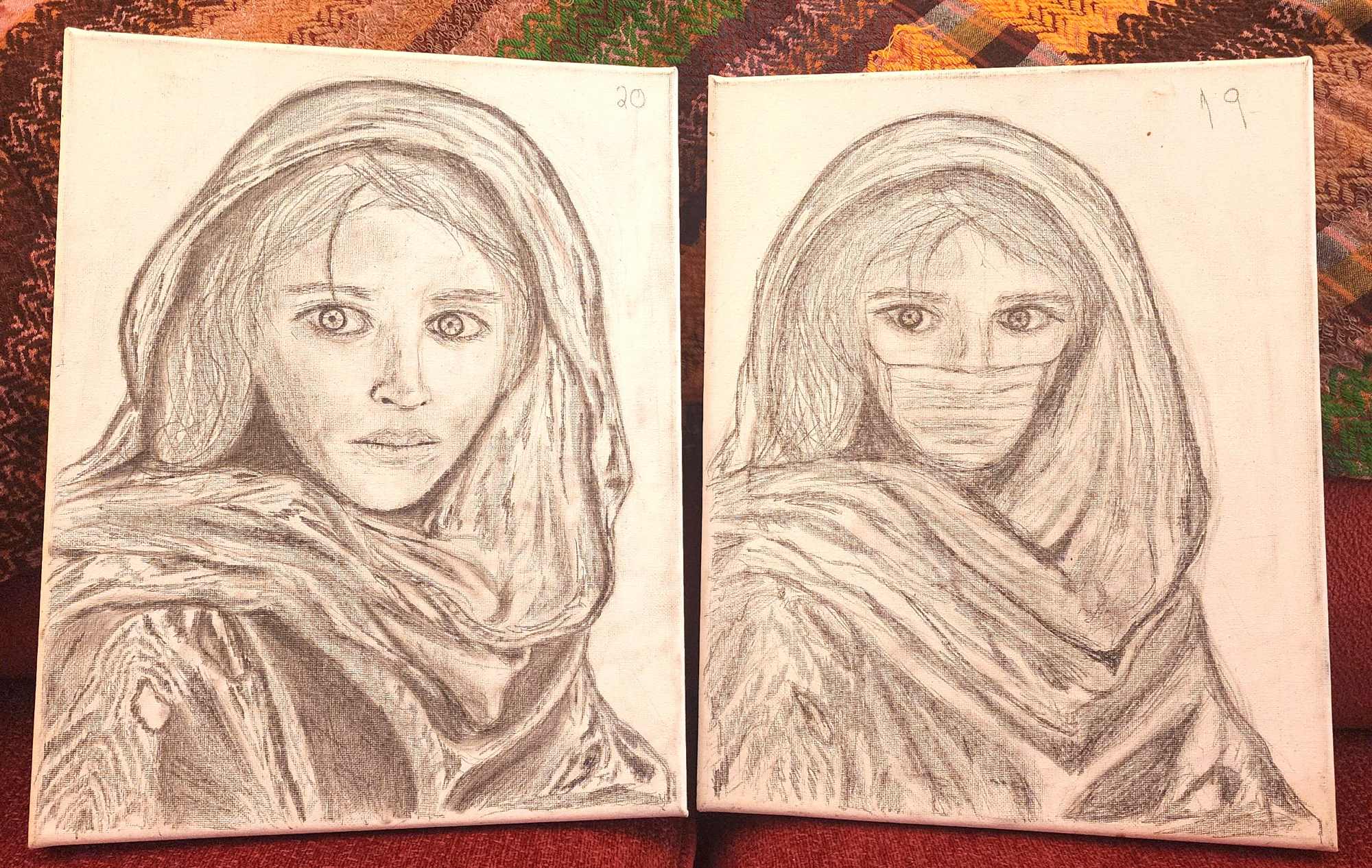 The "Afghan Girl" - A Gift A Top Donor!